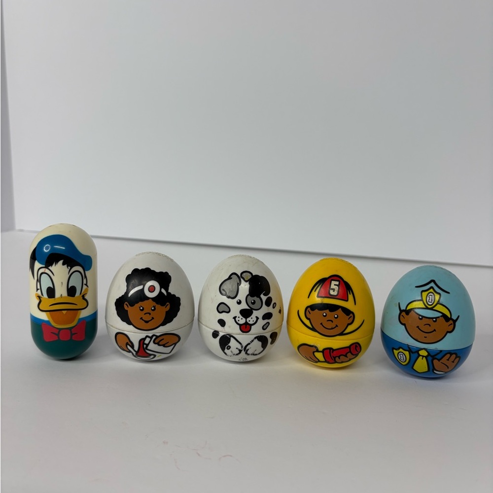 Vintage Hasbro Weebles Figures